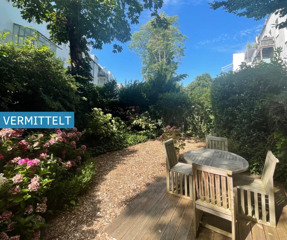 3 Zimmer Wohnung mit Gemeinschaftsgarten in Düsseldorf-Oberkassel
